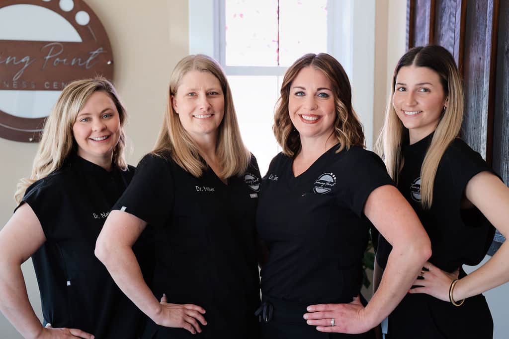 Processed with VSCO with al3 preset Chiropractors at Turning Point Wellness in Waterloo, IL and Red Bud, IL - Dr. Colleen Miller, Dr. Katie Neff, Dr. Jen Kujawski and Dr. Emma Rogers